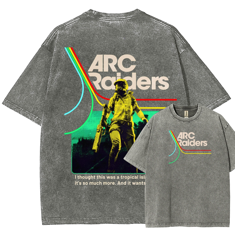 ARC Raiders Unisex Fit Washed T-Shirt 2603006363