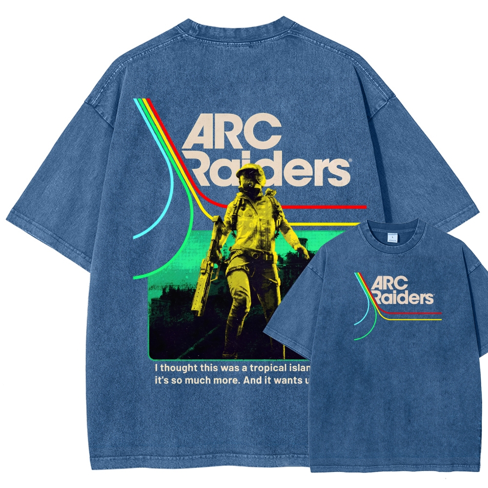 ARC Raiders Unisex Fit Washed T-Shirt 2603006363