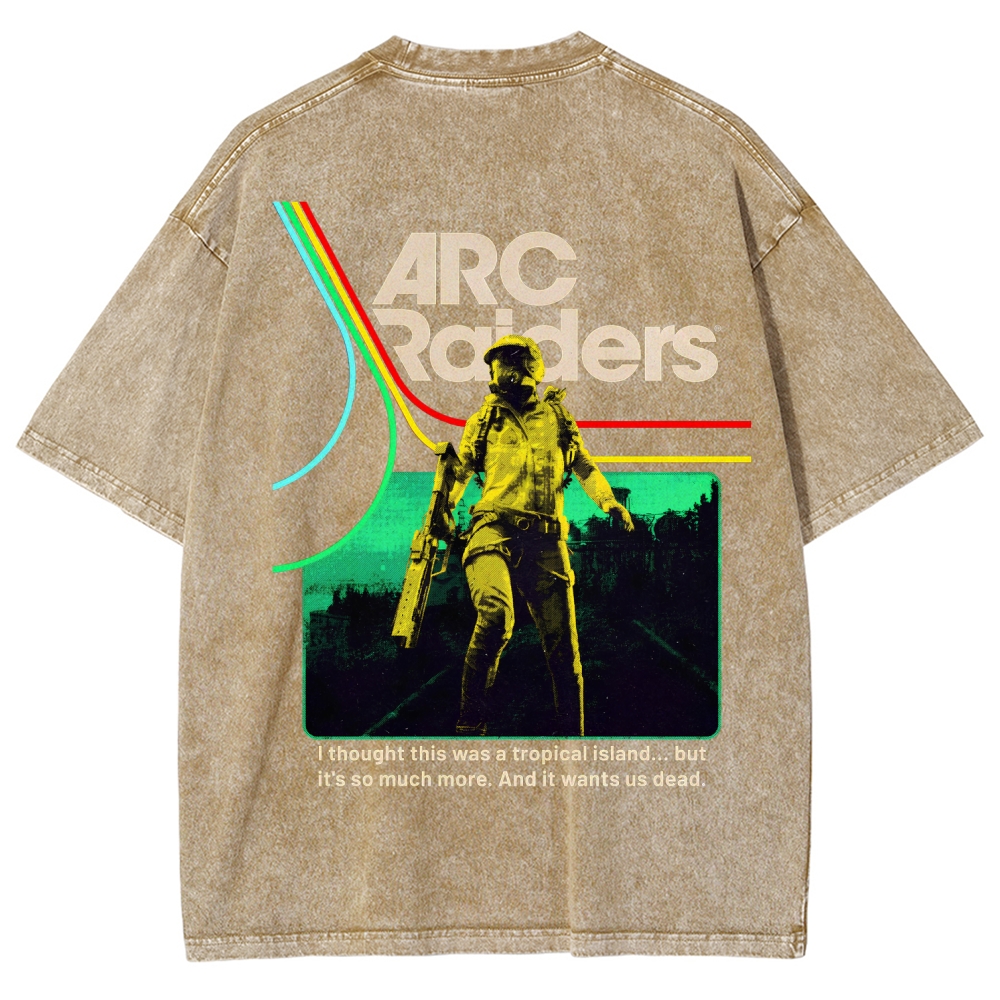 ARC Raiders Unisex Fit Washed T-Shirt 2603006363