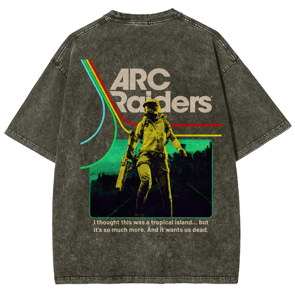 ARC Raiders Unisex Fit Washed T-Shirt 2603006363
