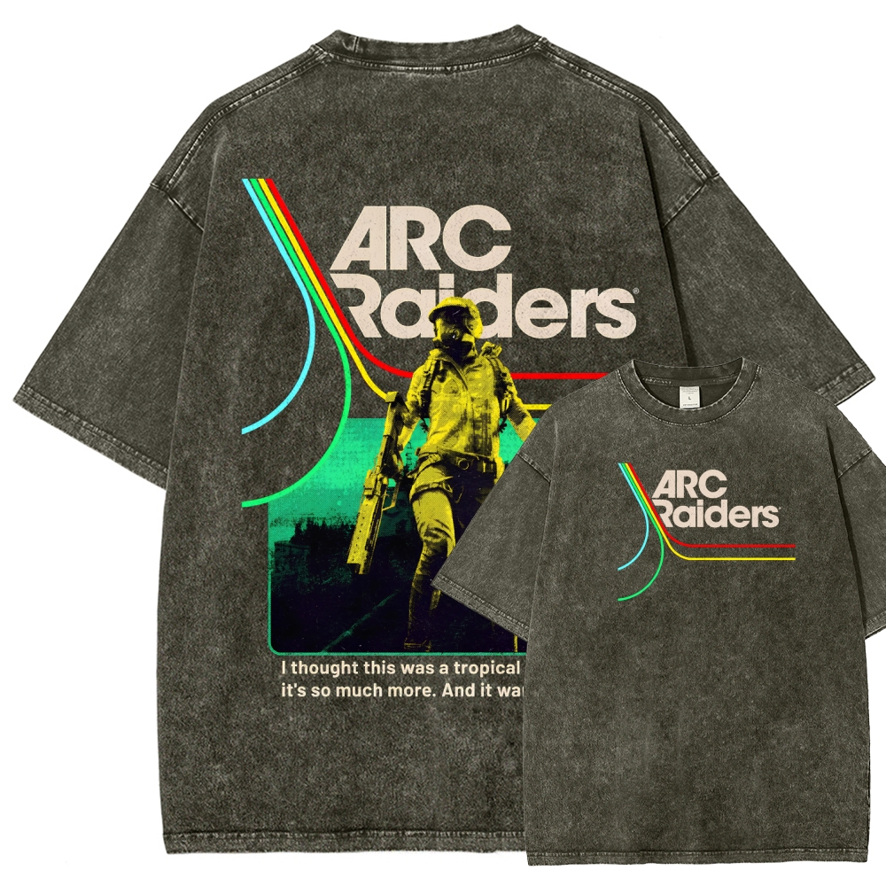 ARC Raiders Unisex Fit Washed T-Shirt 2603006363