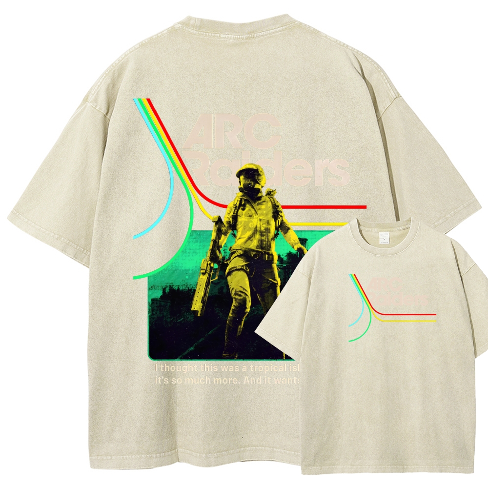 ARC Raiders Unisex Fit Washed T-Shirt 2603006363