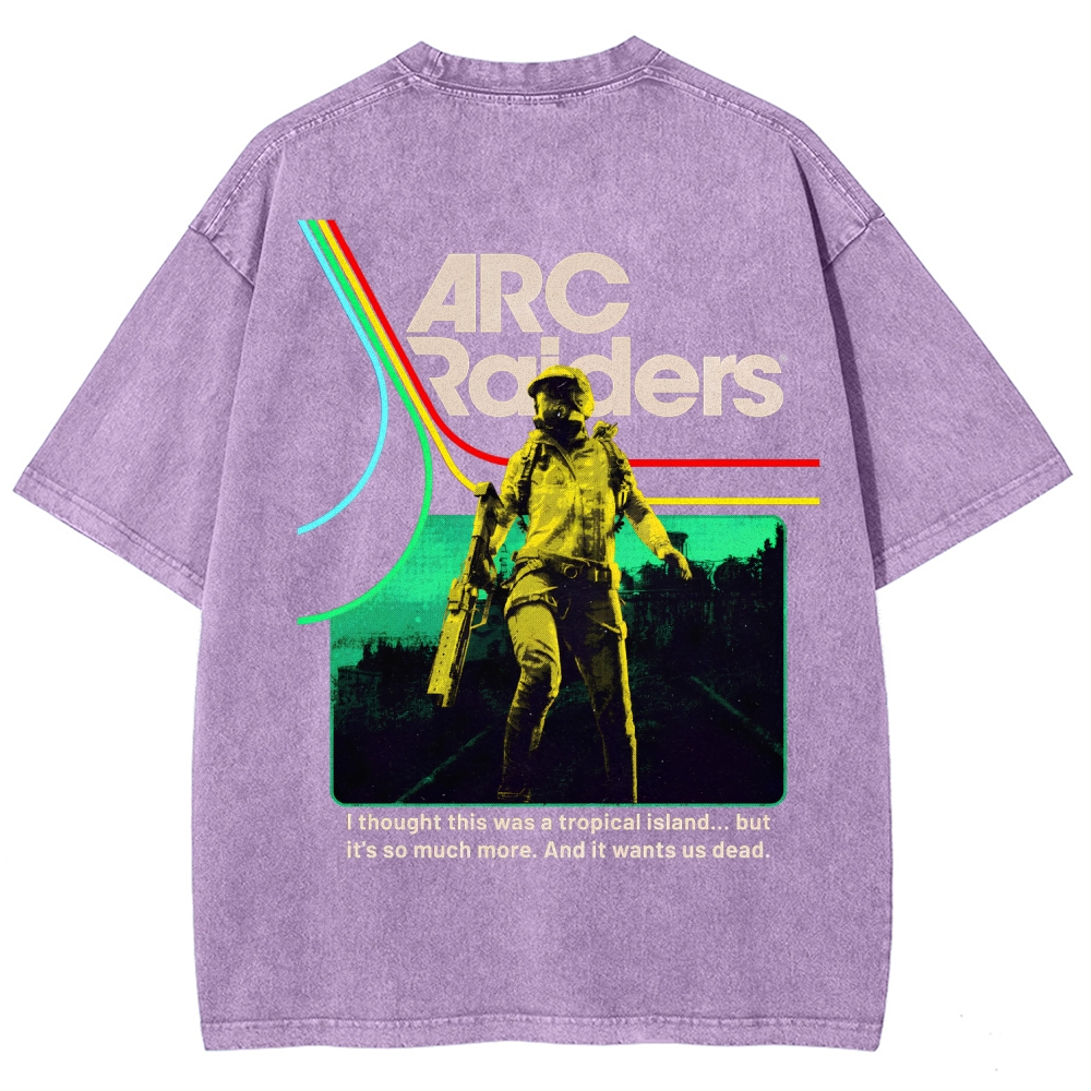ARC Raiders Unisex Fit Washed T-Shirt 2603006363