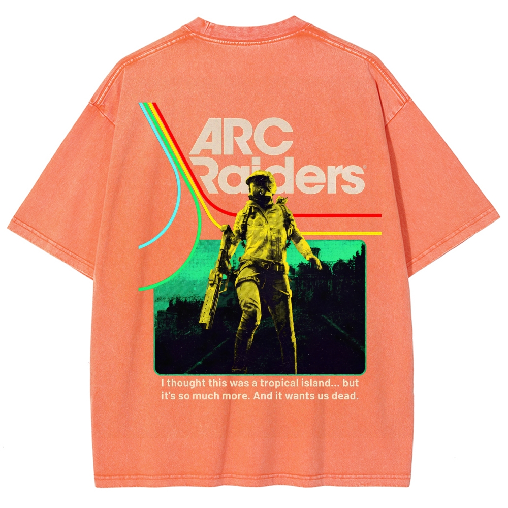 ARC Raiders Unisex Fit Washed T-Shirt 2603006363
