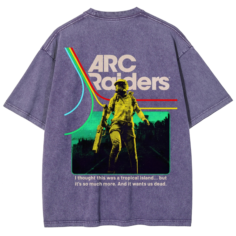 ARC Raiders Unisex Fit Washed T-Shirt 2603006363