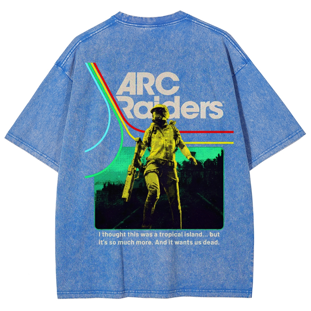 ARC Raiders Unisex Fit Washed T-Shirt 2603006363
