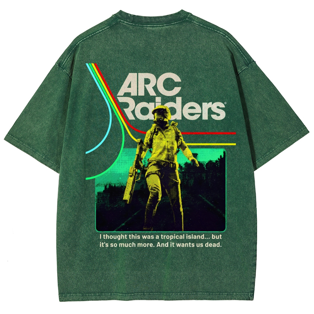 ARC Raiders Unisex Fit Washed T-Shirt 2603006363