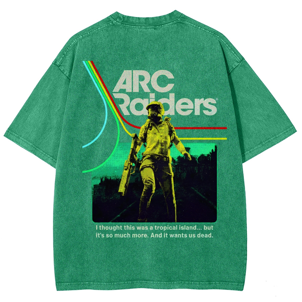 ARC Raiders Unisex Fit Washed T-Shirt 2603006363