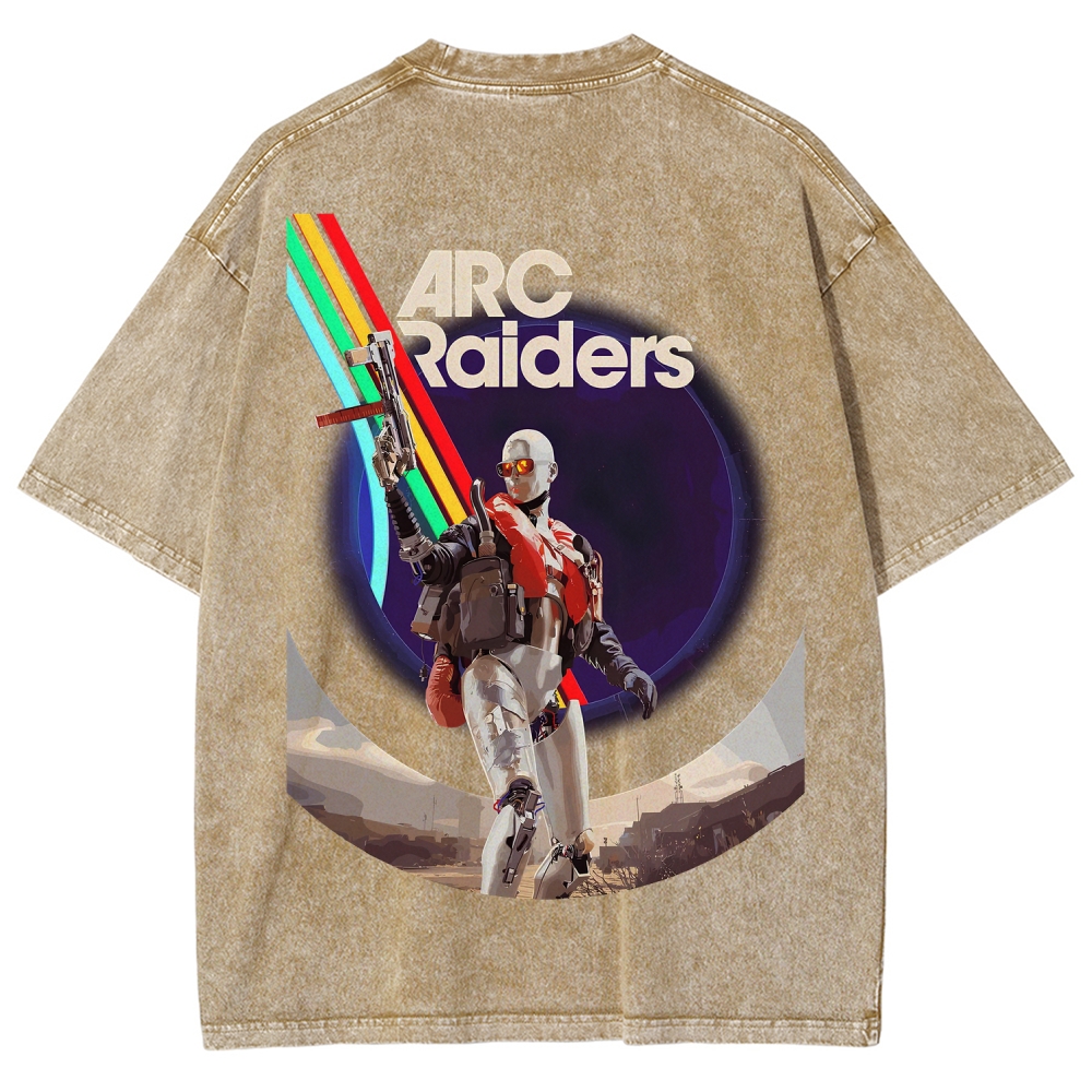 ARC Raiders Unisex Fit Washed T-Shirt 2603006366