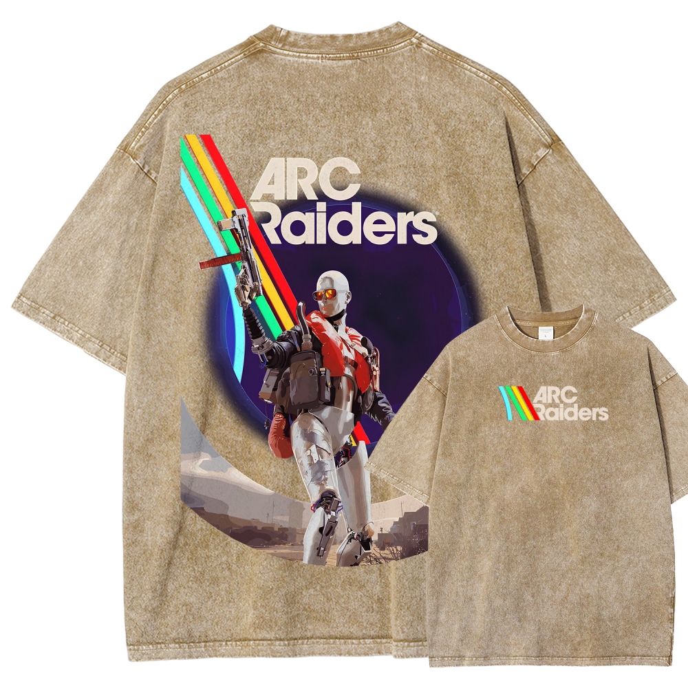 ARC Raiders Unisex Fit Washed T-Shirt 2603006366