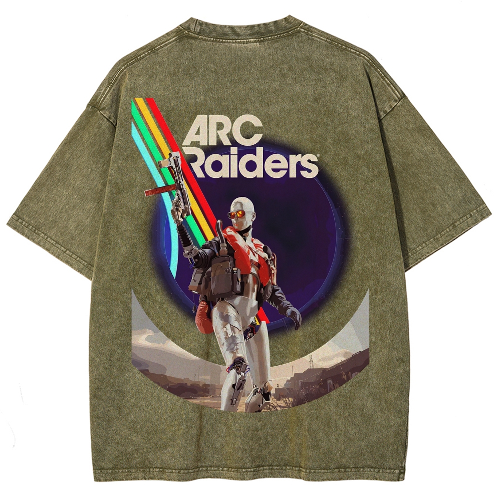 ARC Raiders Unisex Fit Washed T-Shirt 2603006366