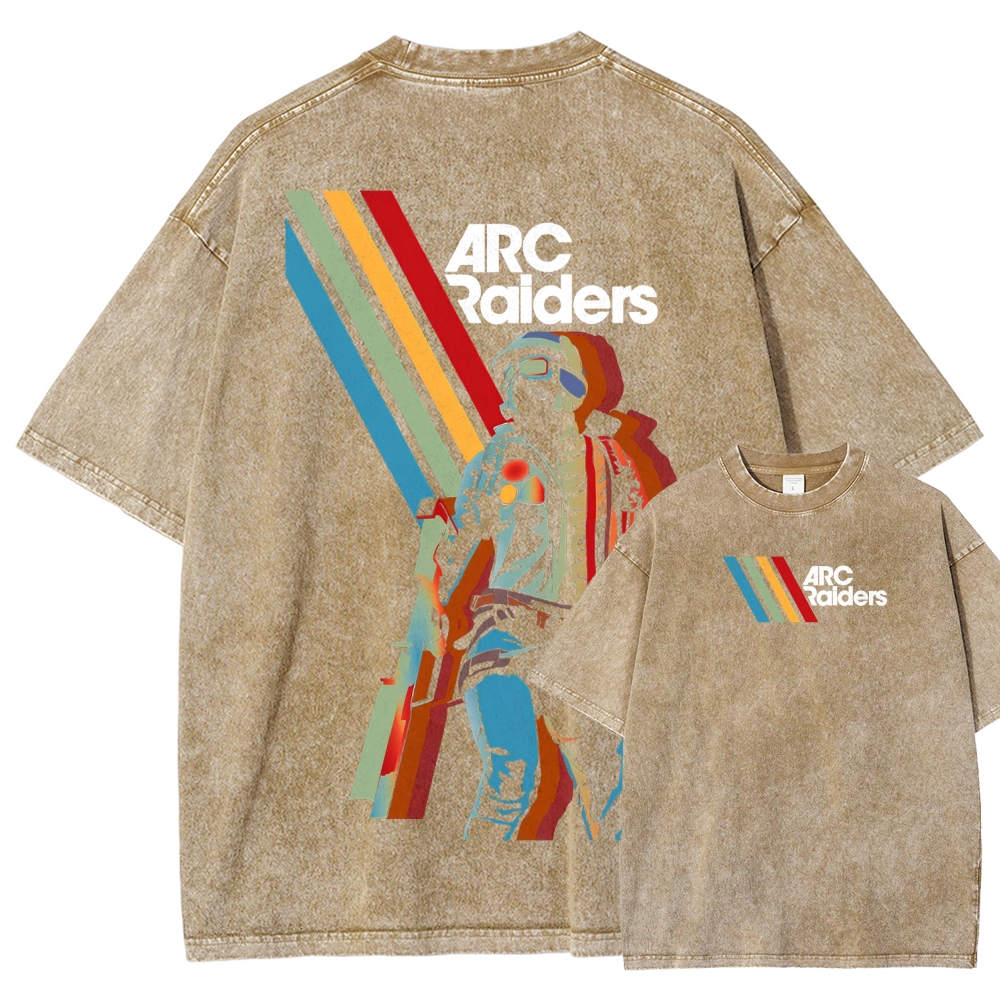 ARC Raiders Unisex Fit Washed T-Shirt 2603006367