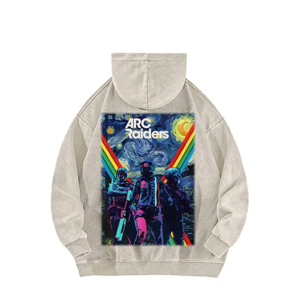 ARC Raiders Unisex Washed Hoodie 2603006420