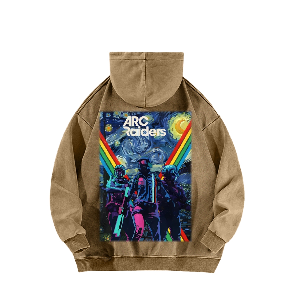 ARC Raiders Unisex Washed Hoodie 2603006420