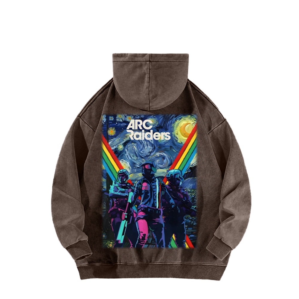 ARC Raiders Unisex Washed Hoodie 2603006420