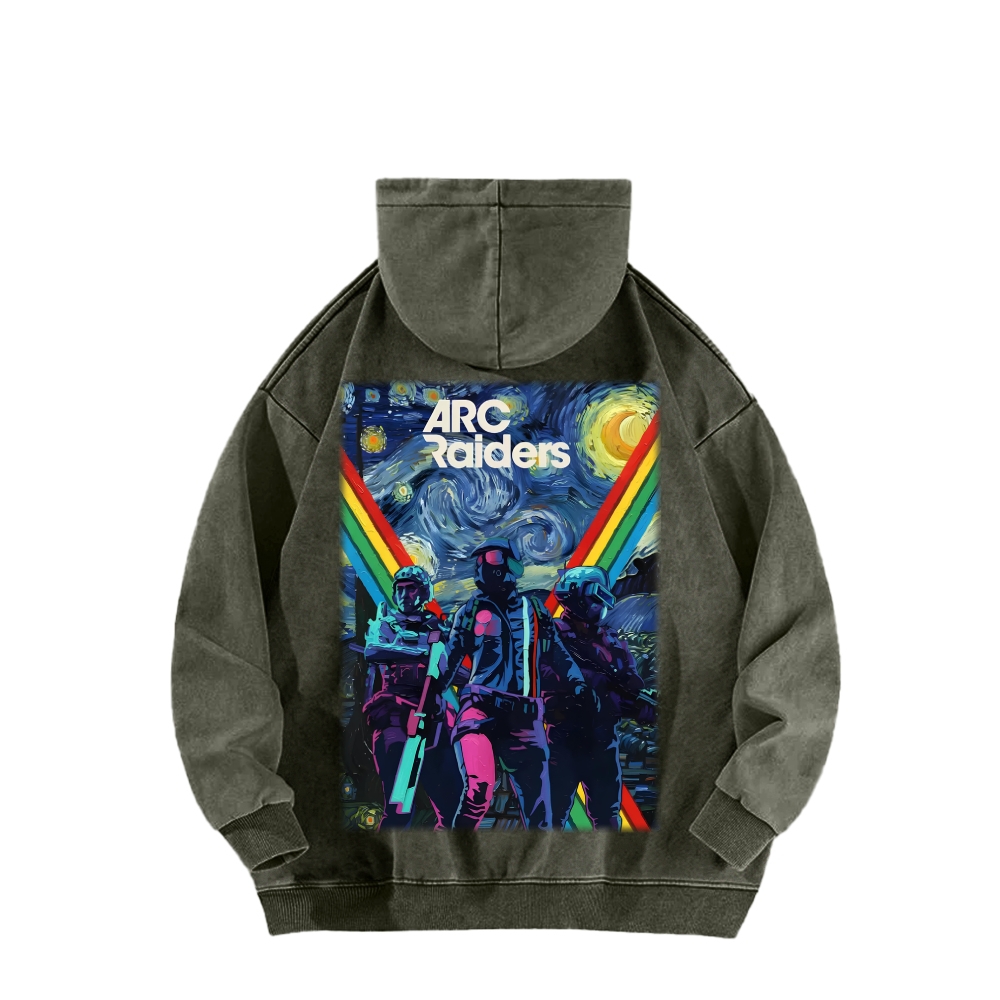 ARC Raiders Unisex Washed Hoodie 2603006420