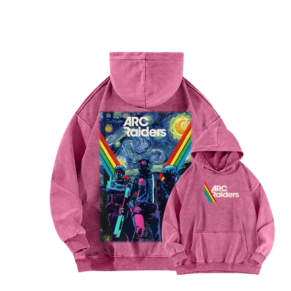 ARC Raiders Unisex Washed Hoodie 2603006420