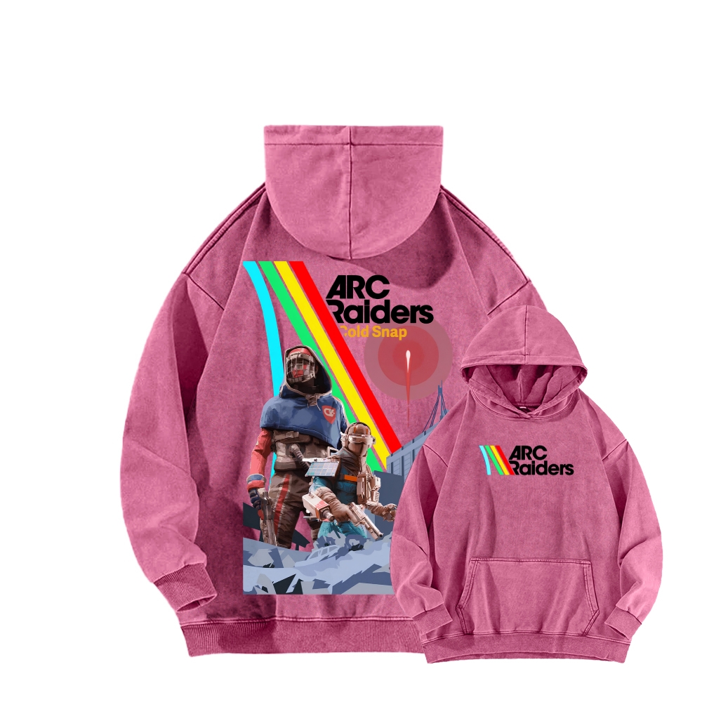 ARC Raiders Unisex Washed Hoodie 2603006424