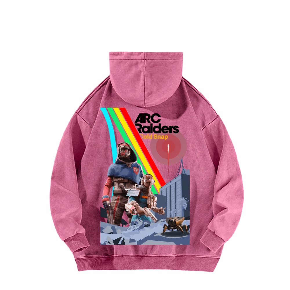ARC Raiders Unisex Washed Hoodie 2603006424