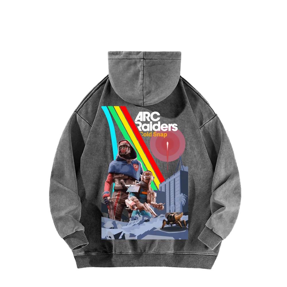 ARC Raiders Unisex Washed Hoodie 2603006424