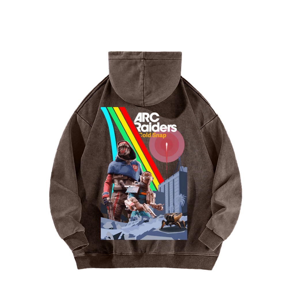 ARC Raiders Unisex Washed Hoodie 2603006424
