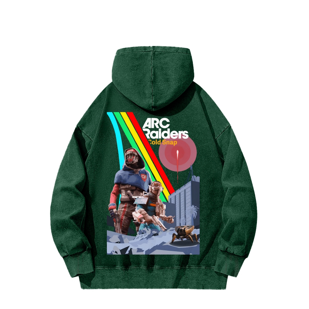 ARC Raiders Unisex Washed Hoodie 2603006424