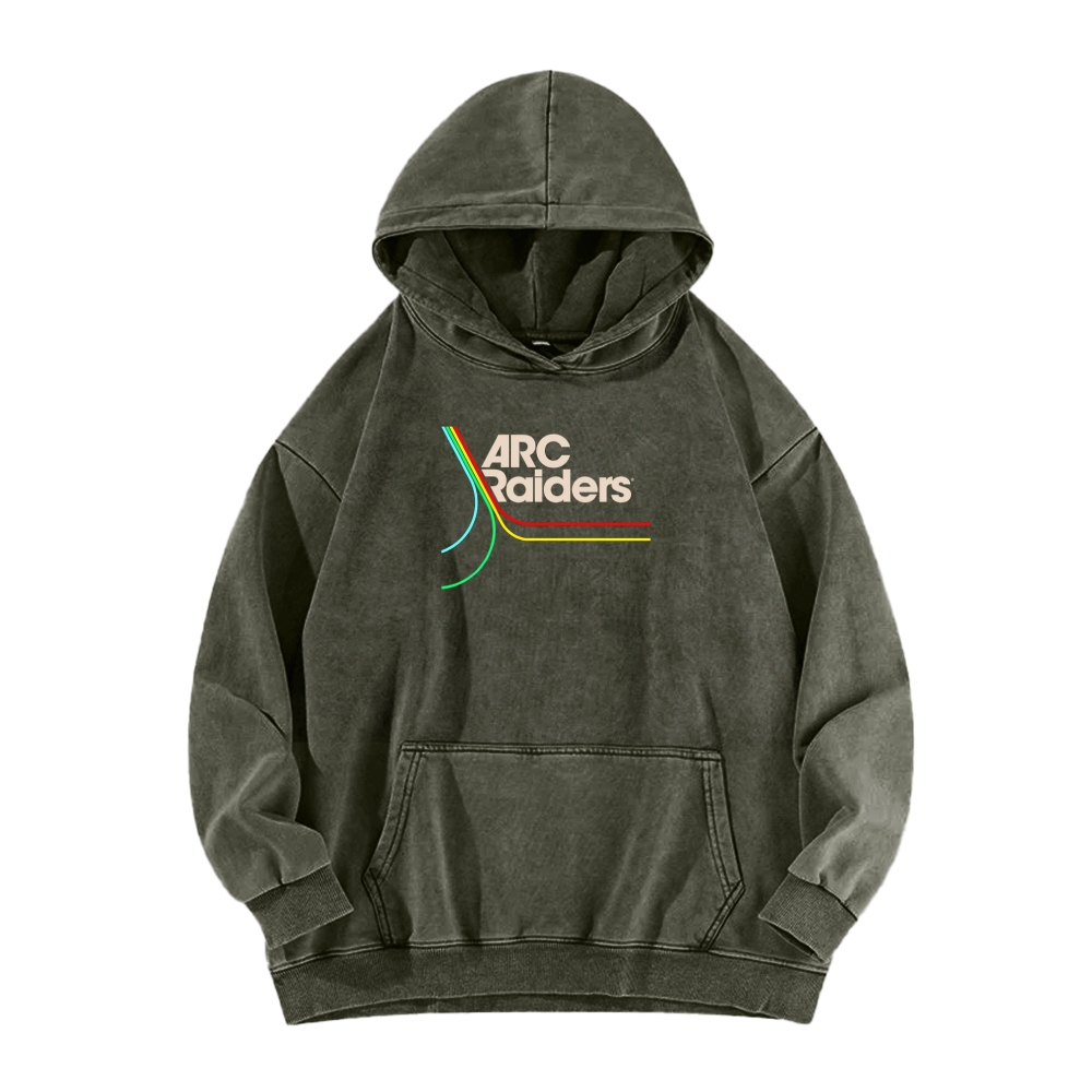 ARC Raiders Unisex Washed Hoodie 2603006426