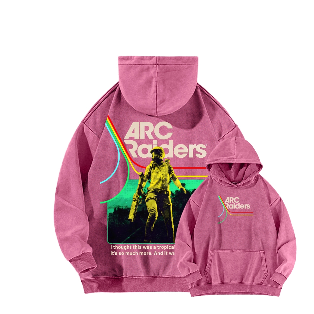 ARC Raiders Unisex Washed Hoodie 2603006426