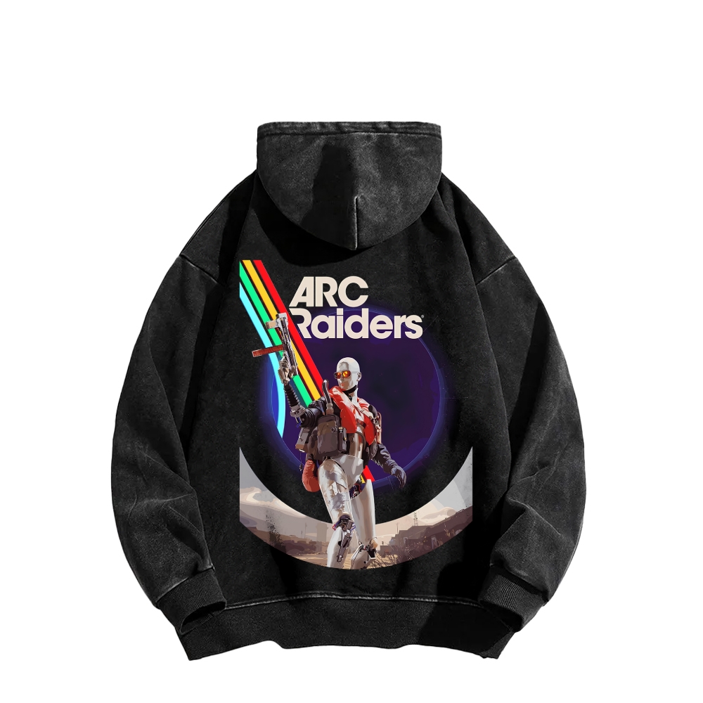 ARC Raiders Unisex Washed Hoodie 2603006428