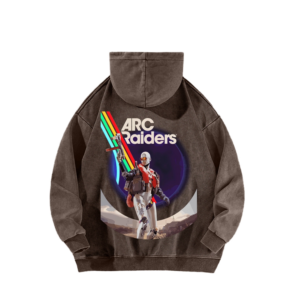 ARC Raiders Unisex Washed Hoodie 2603006428