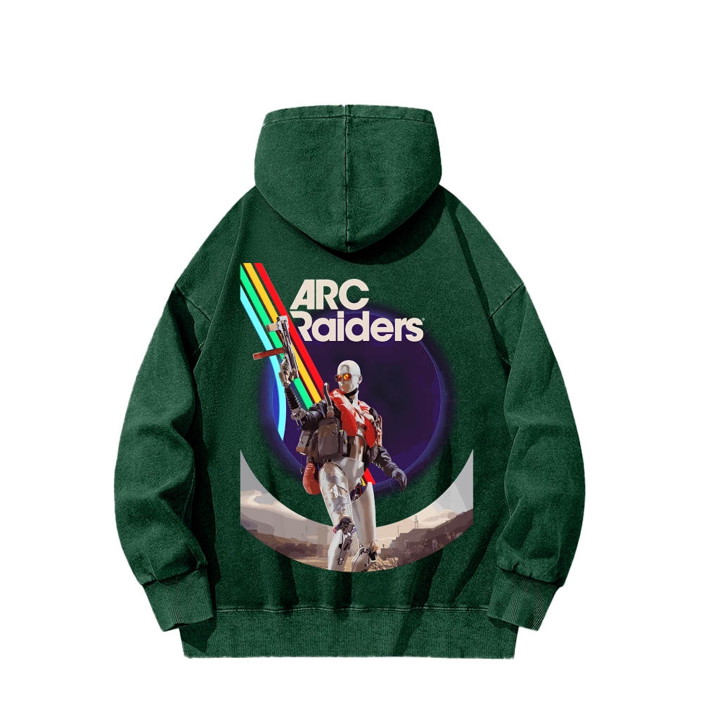 ARC Raiders Unisex Washed Hoodie 2603006428