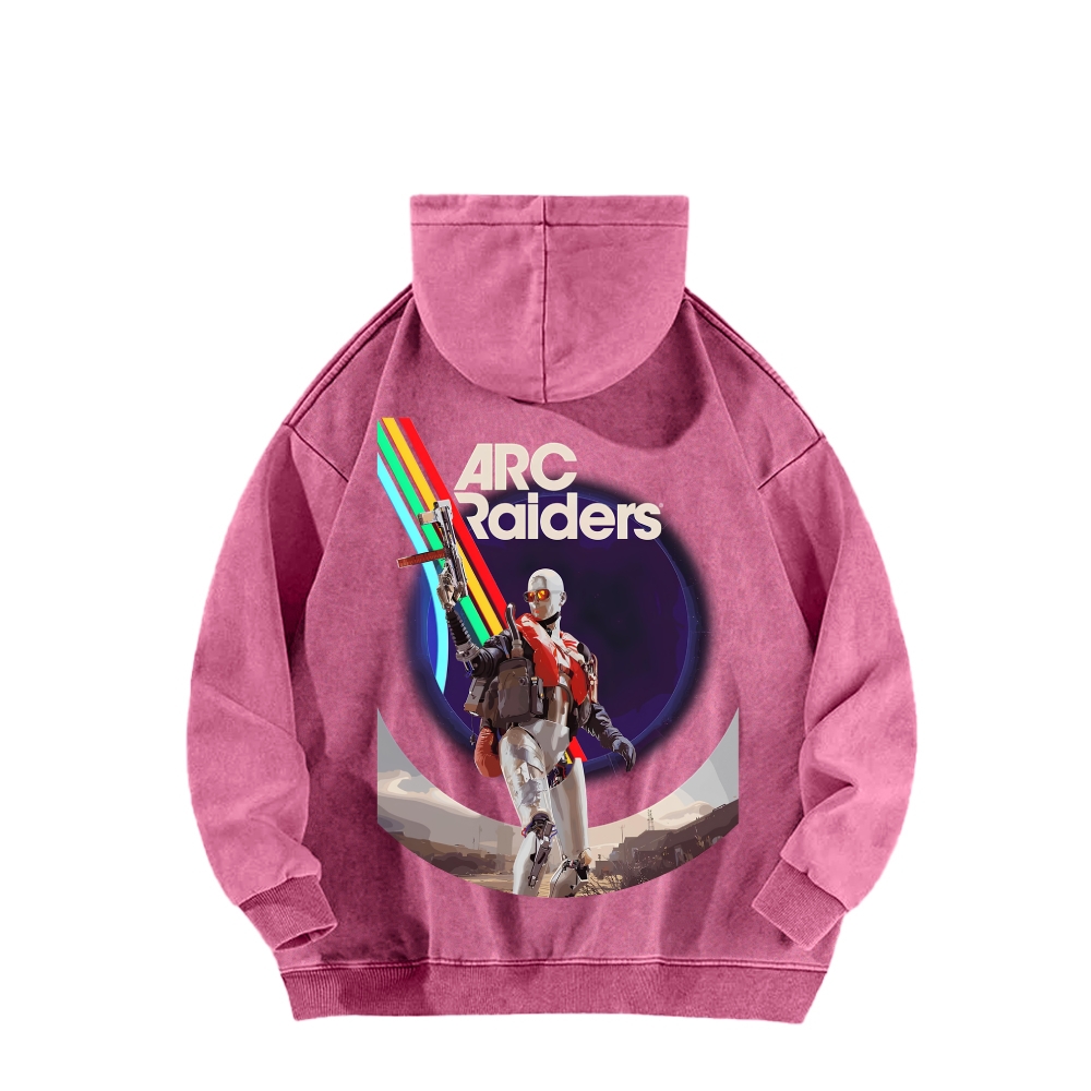ARC Raiders Unisex Washed Hoodie 2603006428