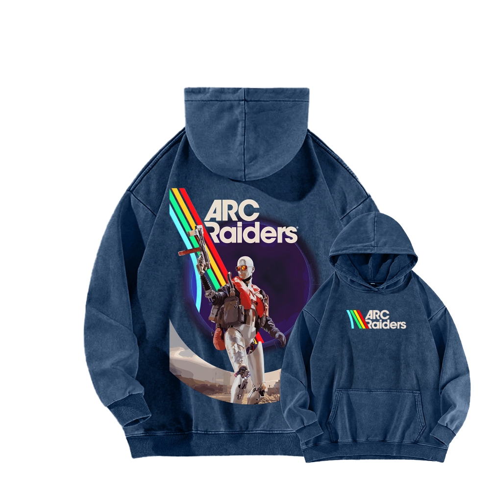 ARC Raiders Unisex Washed Hoodie 2603006428
