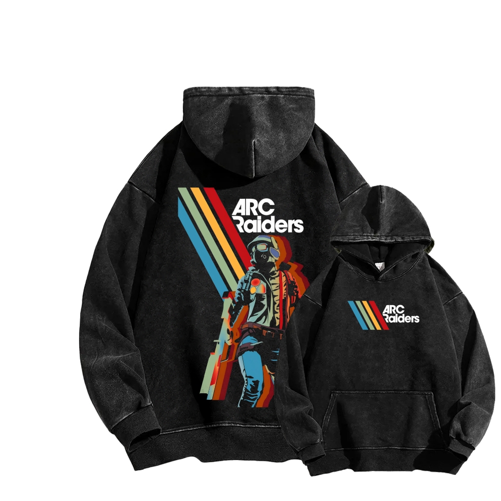 ARC Raiders Unisex Washed Hoodie 2603006429