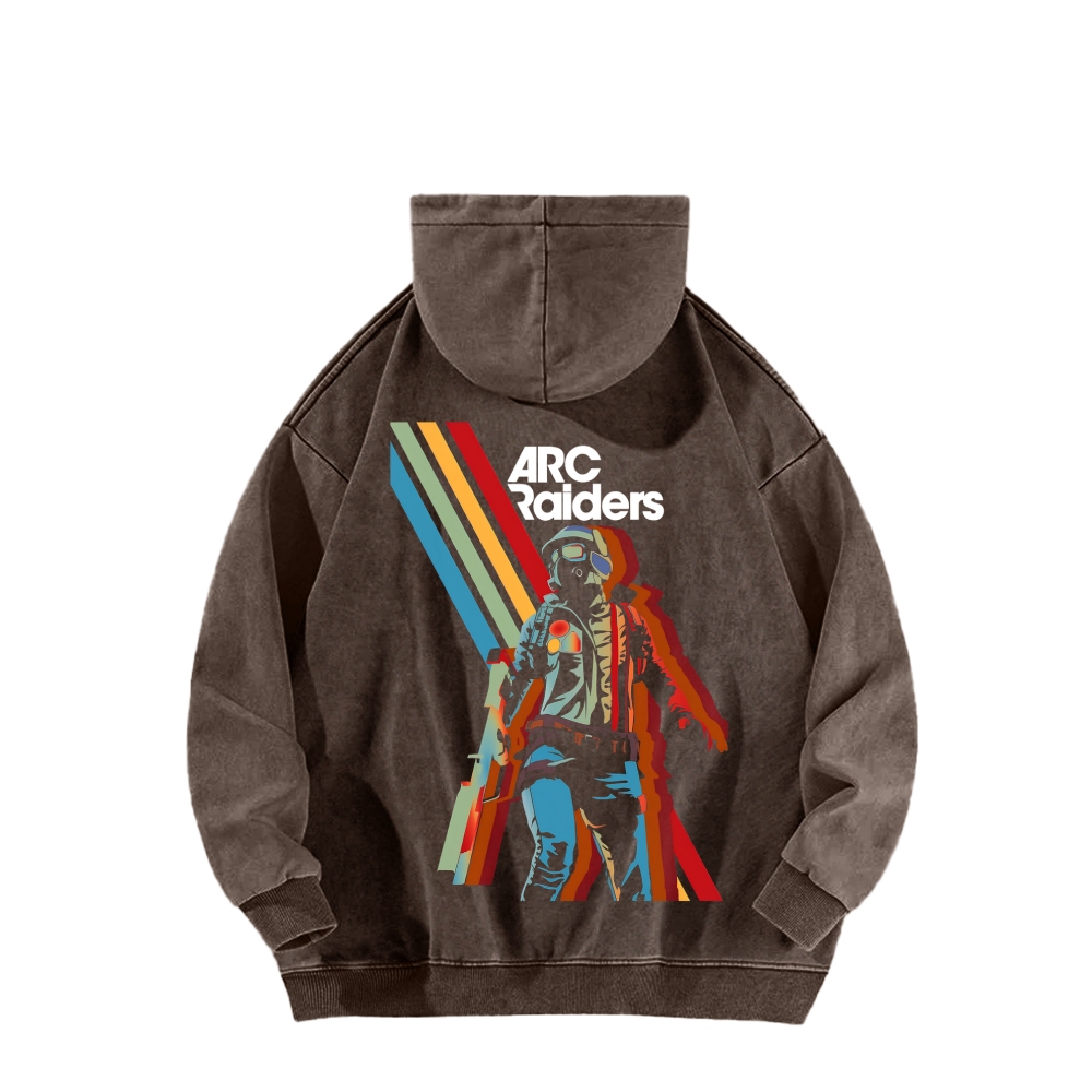 ARC Raiders Unisex Washed Hoodie 2603006429