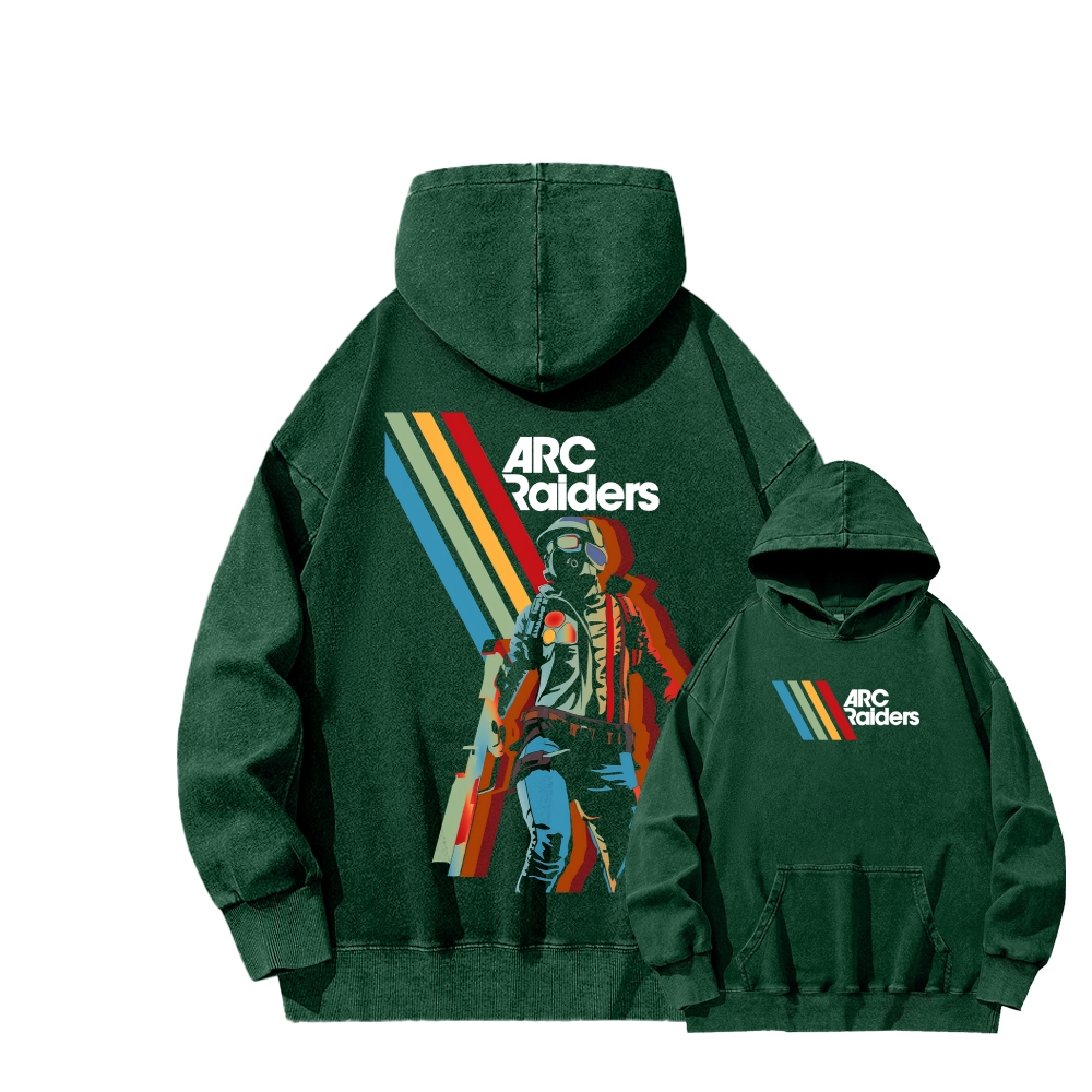 ARC Raiders Unisex Washed Hoodie 2603006429