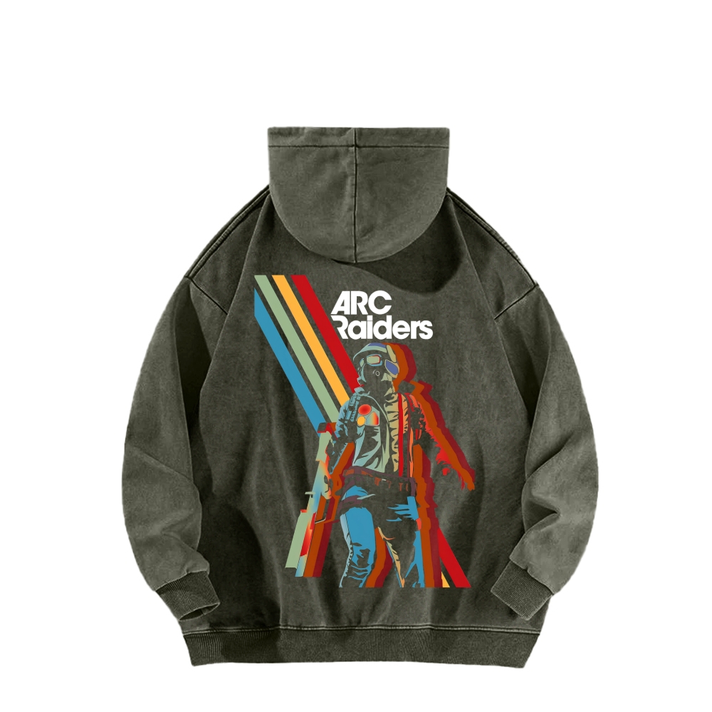 ARC Raiders Unisex Washed Hoodie 2603006429