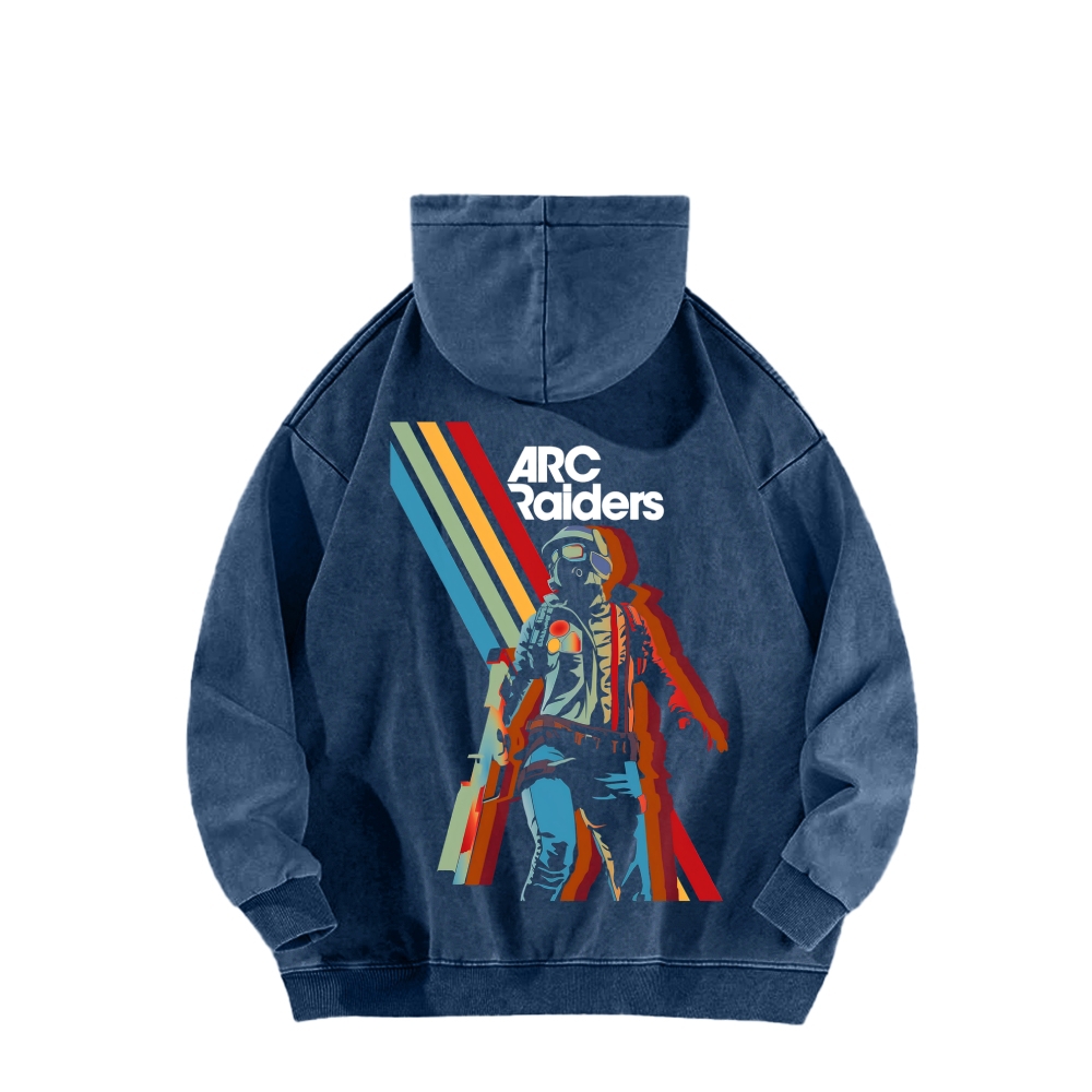 ARC Raiders Unisex Washed Hoodie 2603006429
