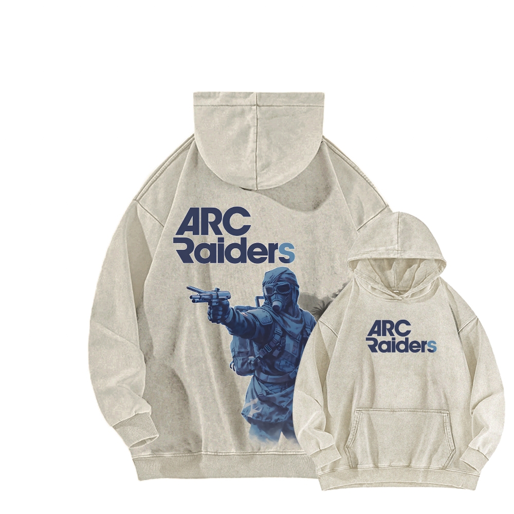 ARC Raiders Unisex Washed Hoodie 2603006432