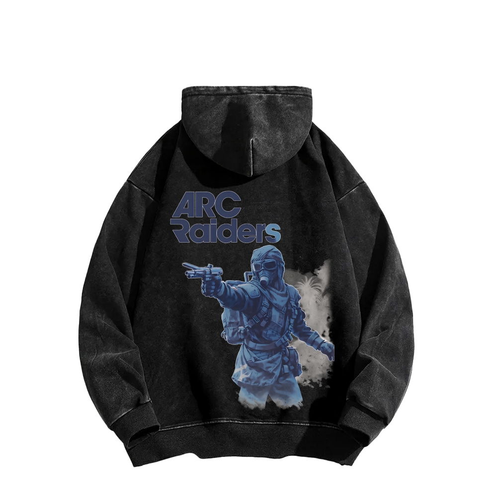 ARC Raiders Unisex Washed Hoodie 2603006432