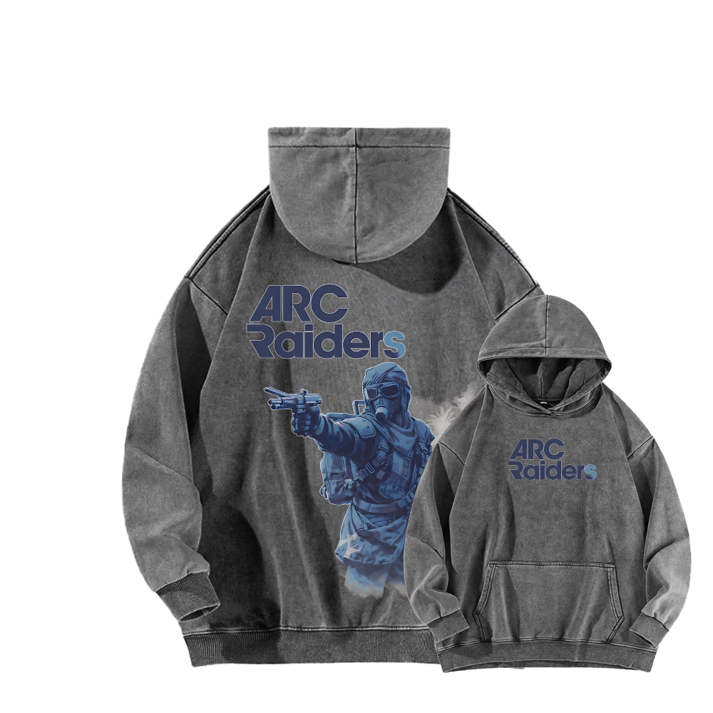 ARC Raiders Unisex Washed Hoodie 2603006432