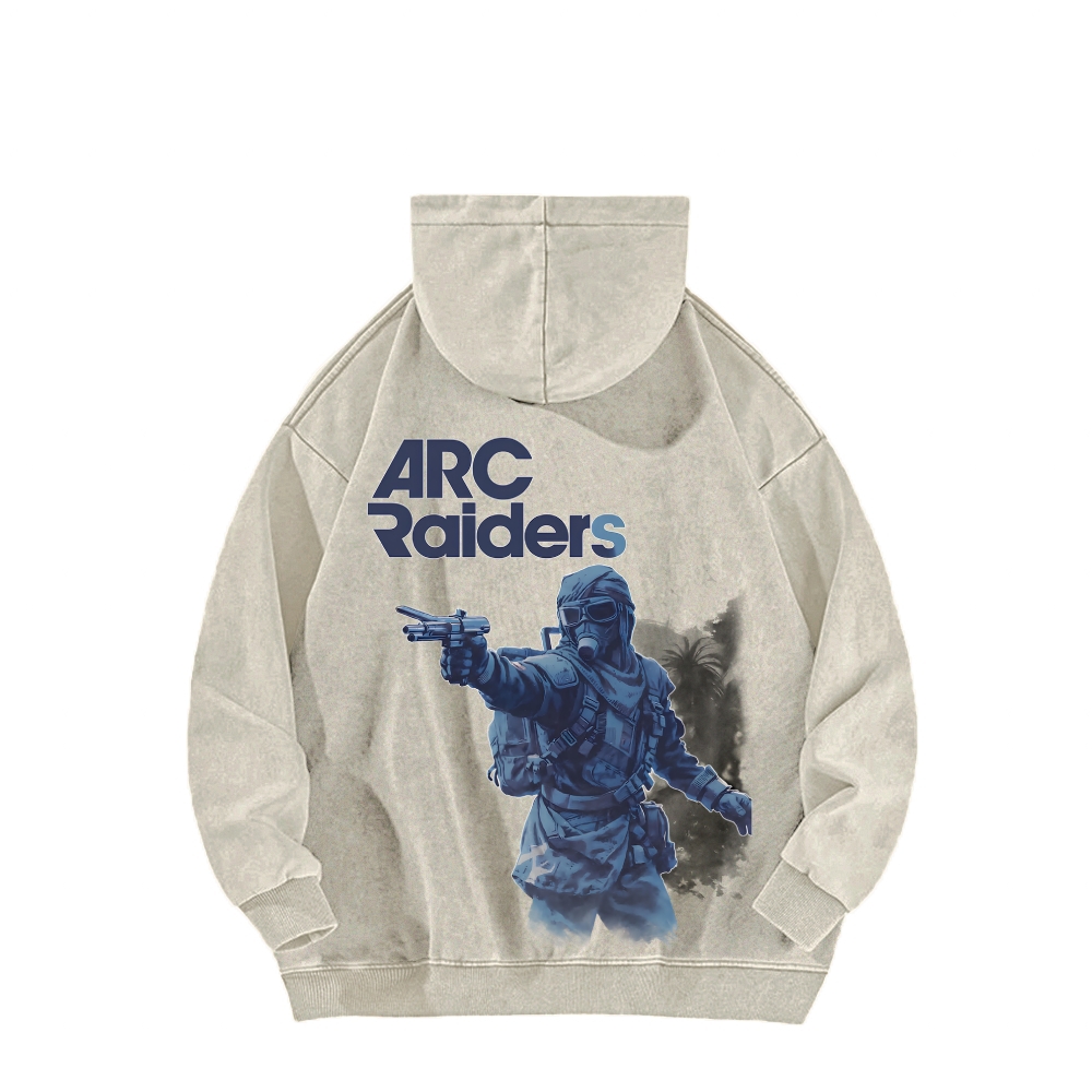 ARC Raiders Unisex Washed Hoodie 2603006432