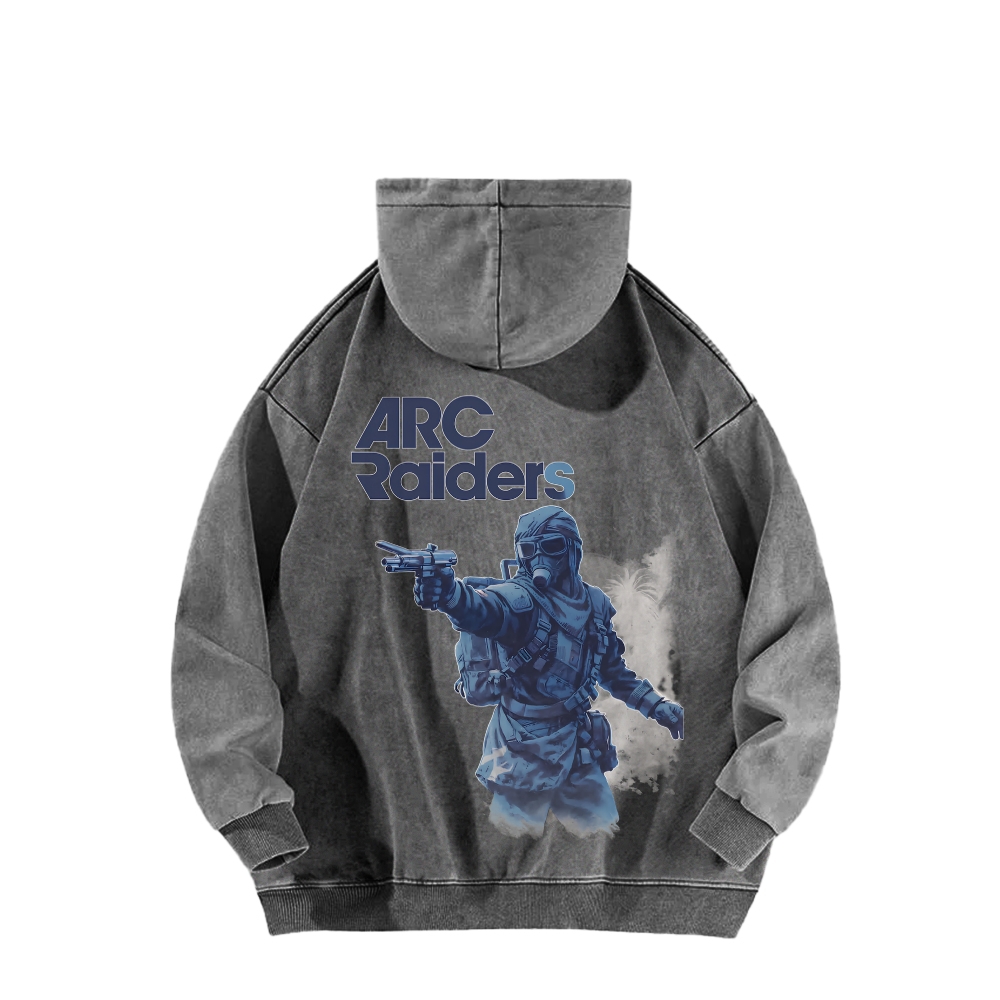 ARC Raiders Unisex Washed Hoodie 2603006432