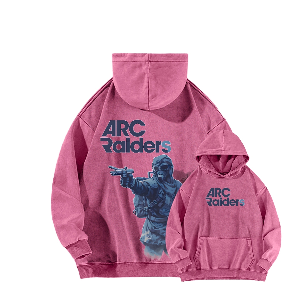 ARC Raiders Unisex Washed Hoodie 2603006432
