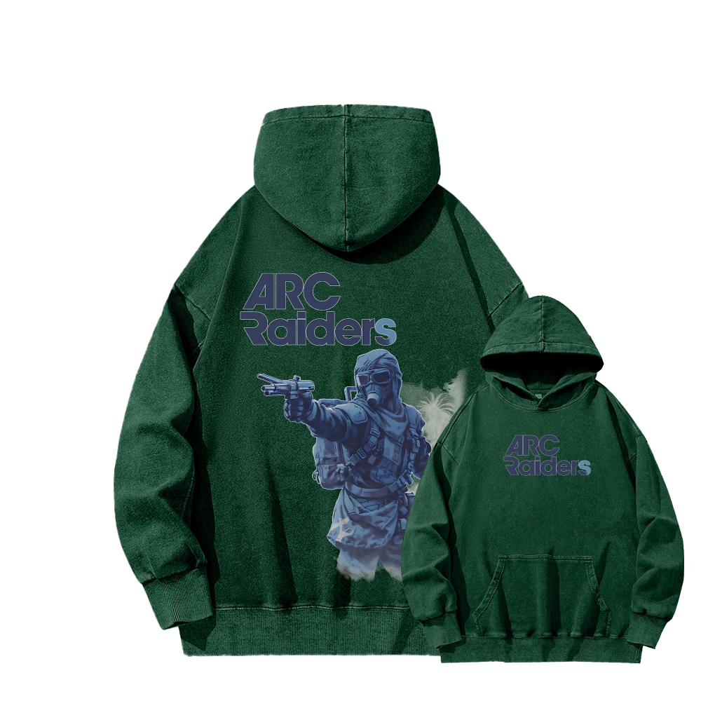 ARC Raiders Unisex Washed Hoodie 2603006432