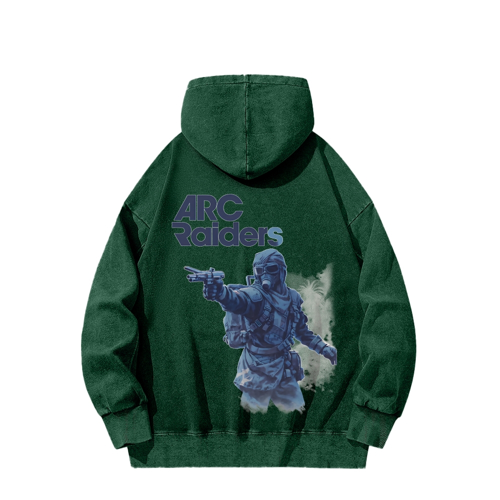 ARC Raiders Unisex Washed Hoodie 2603006432
