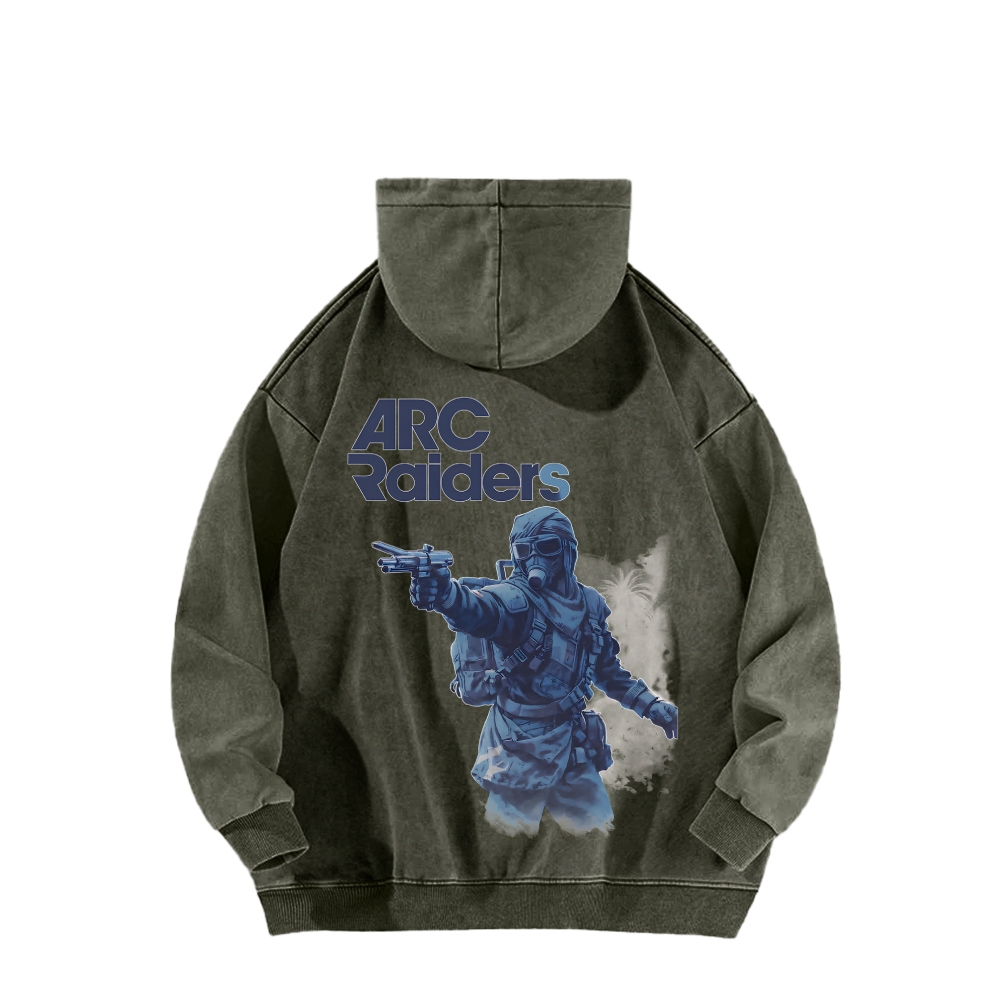 ARC Raiders Unisex Washed Hoodie 2603006432