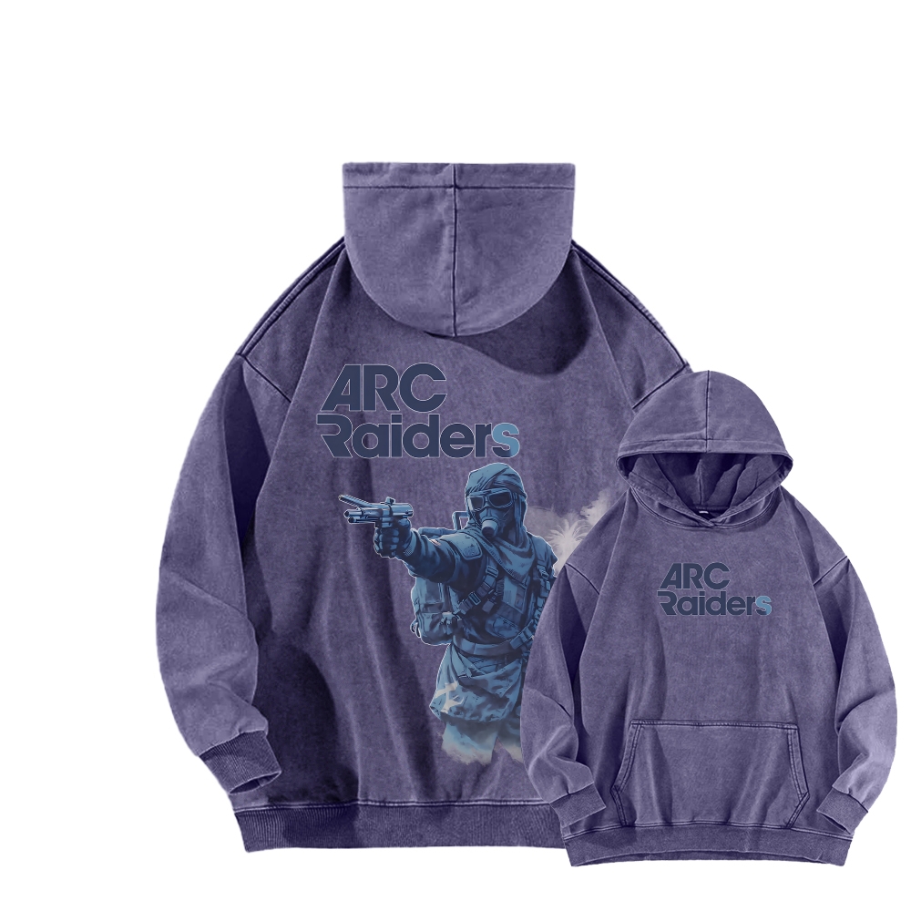 ARC Raiders Unisex Washed Hoodie 2603006432