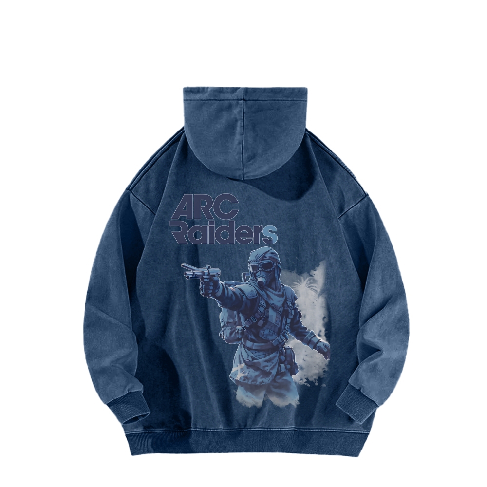 ARC Raiders Unisex Washed Hoodie 2603006432