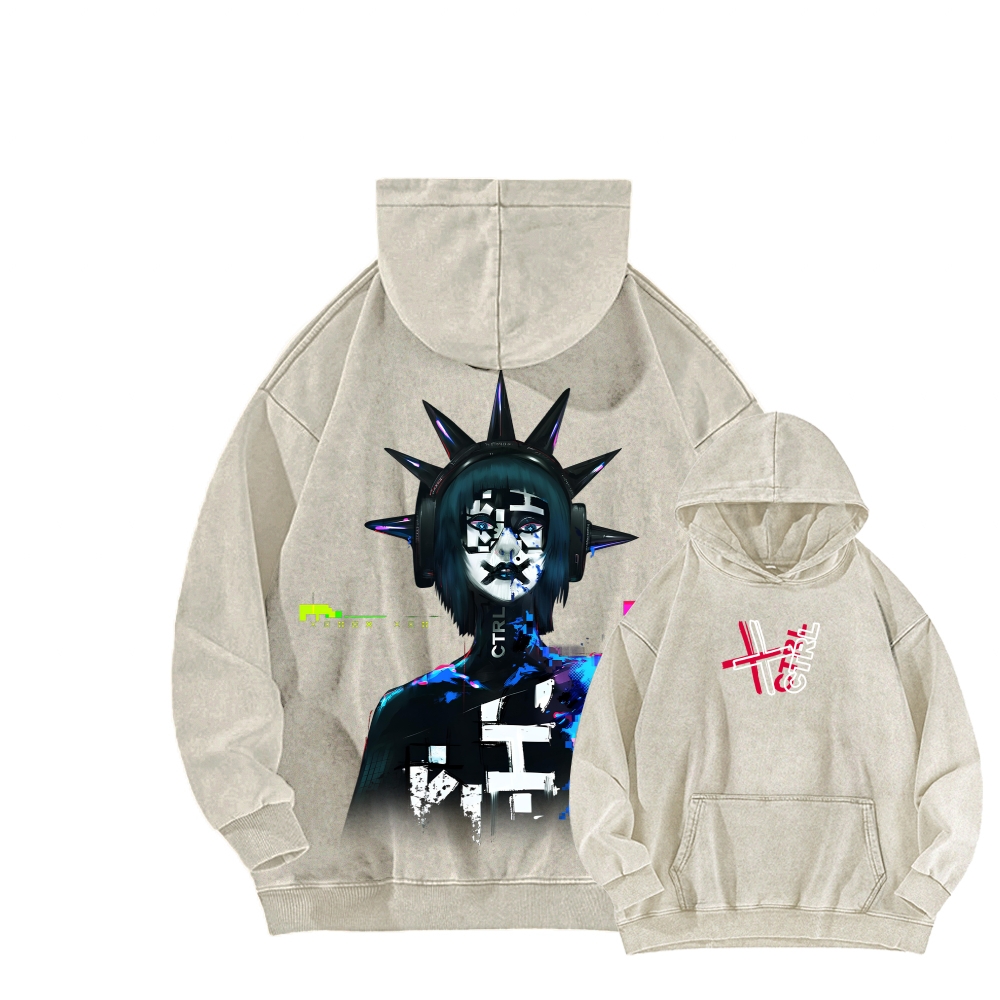 Unisex Washed Hoodie 2603006588